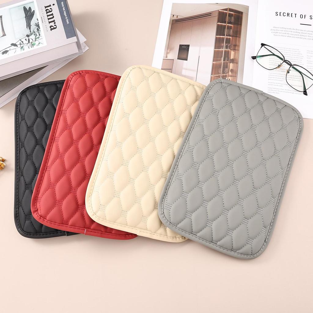 Universal Car Armrest Pad with Multifunctional Storage Bag