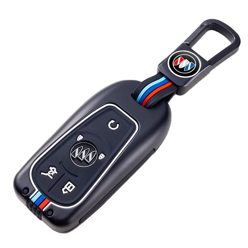 Key Case for Buick: Envision, Encore, Regal, LaCrosse, GL8, Velite 6, Enclave - Protective Shell for Men