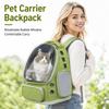 Space Capsule Cat Backpack Carrier Transparent Bubble Window Pet Travel Bag Breathable for Cats Small Dogs Outdoor Trip