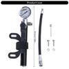 Bicycles Tire Air Pumps Mini Bike Hand Pump with Pressure Gauge, Bicycles Tire Pump Tyre Inflation Foot Pump Bikes Pump