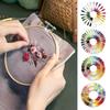 New 24/100/50/100 Cross Stitch Threads 8 Meters/6 Strands Cotton Embroidery Thread Multicolor DIY Sewing Skeins
