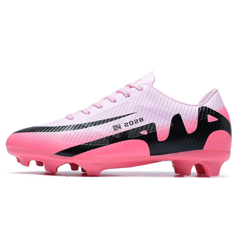 2286 Children's Football Shoes Adolescent Boys and Girls Student Broken Nails Adult Spikes Grass Sports Game Training Shoes