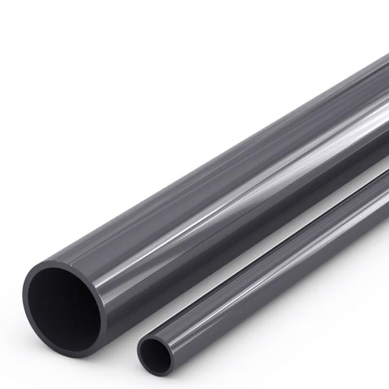 Taizhu UPVC Grey Industrial Pipe, 4m Length