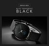 LIGE 2022 Men's and Unisex Simple Waterproof Quartz Watch