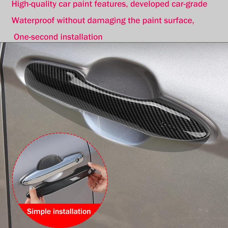 For GWM Haval H6 ~2026  2024 2025 Car Exterior Door Handle Cover Door Bowl Protector Stickers Decorative Accessories
