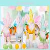Creative Colorful Easter Rabbit Doll With No Face Perfect For Festive Decor For Christmas