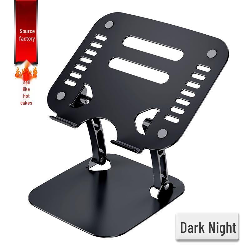 Aluminum Laptop Riser with Dual Fan Cooling