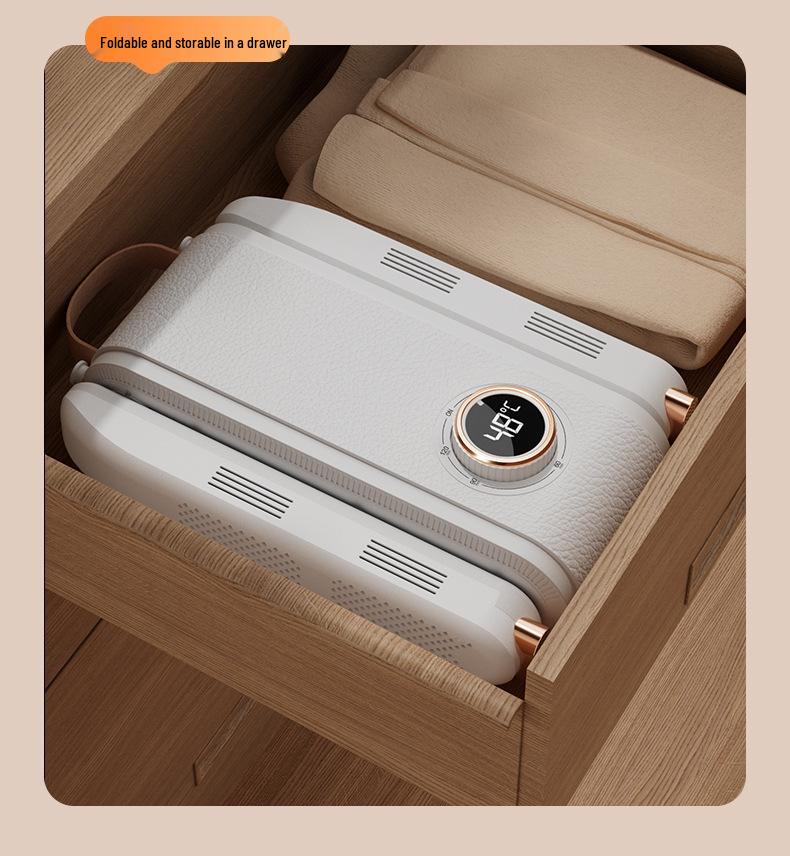 Folding Multi-Functional Retractable Shoe Dryer & Timer