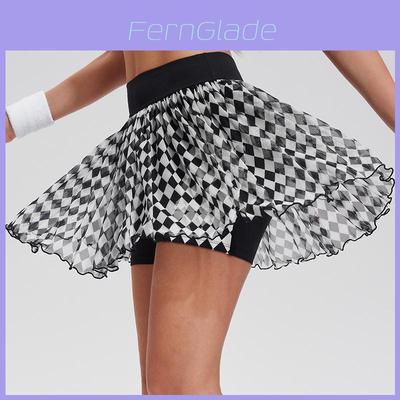 High Waist Athletic Skirt For Women With Breathable Nylon Fabric For Running And Fitness