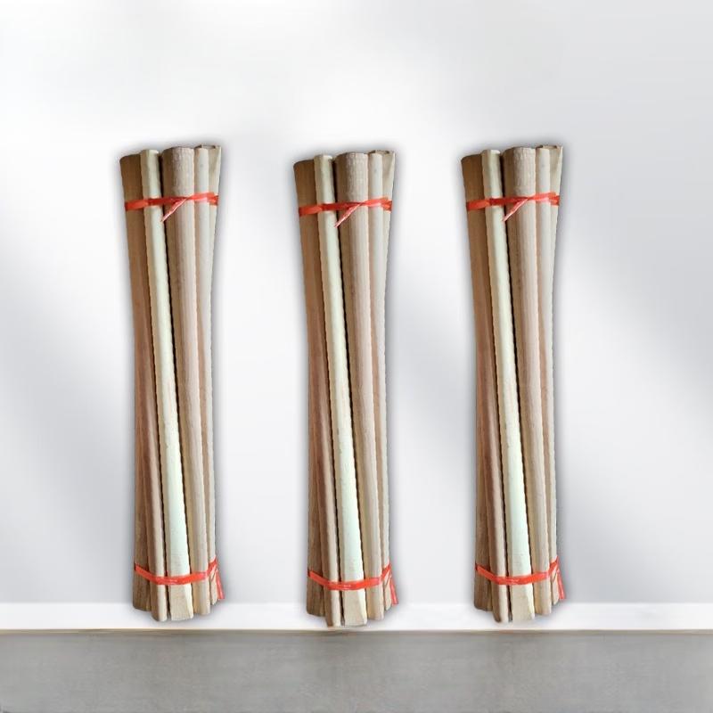 Long Round Head Huai Wood Pickaxe Handle