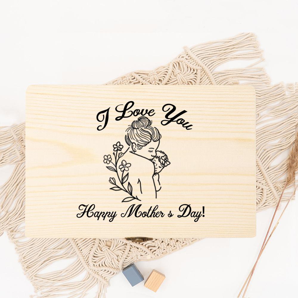 Personalized Keepsake Box,Personalized Engraved Gift Box, Couple's Custom Box, Memorial Gift Box, Wooden Storage Boxes