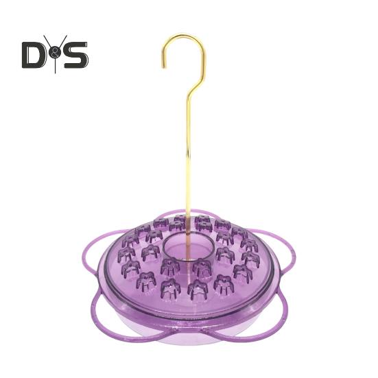 Bird Feeder Flower Shape Design Hummingbird Feeder All-Weather Water Drinker Integrated Flower Core Soaking Bird Feeder