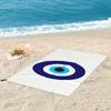 Magisches Auge Fünf-teiliges Set Böses Auge Strandtuch Weiche Mikrofaser Schnelltrocknend Saugfähig Schnelle Handtücher Für Yoga