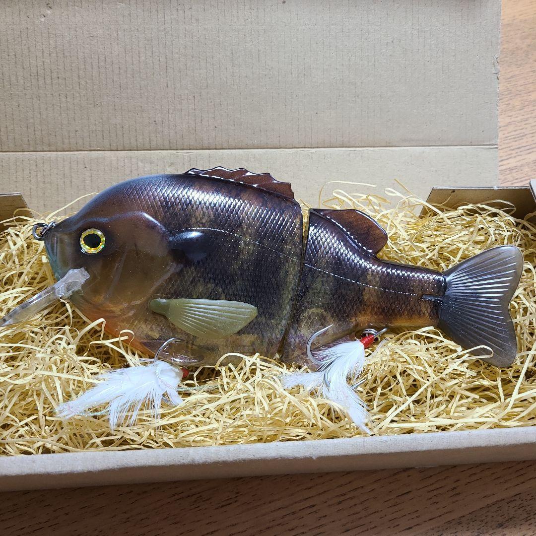 Used deps big bait lure brown type approx. 19cm