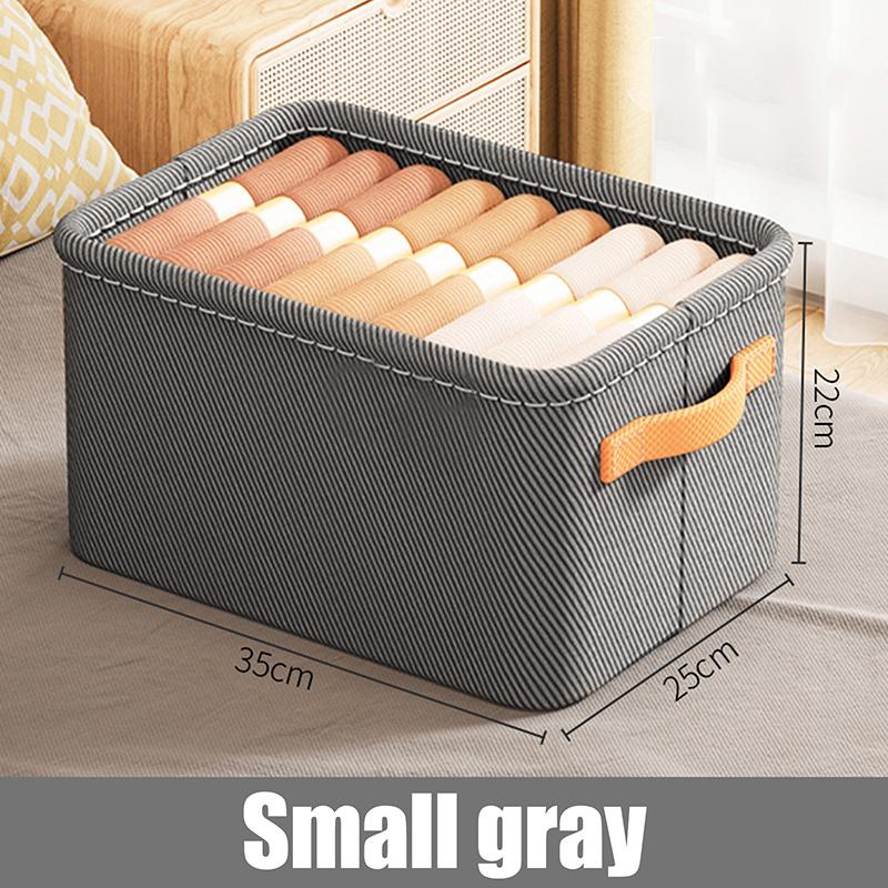 Clothes Organizer Non-Woven Wardrobe Clothes Storage Box For Underwear T-Shirt Jeans Storage Basket Cabinet Sundries Organizer