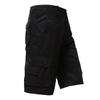 Men's Summer Multi-Pocket Cargo Bermuda Shorts - Casual, Lightweight Mid-Length