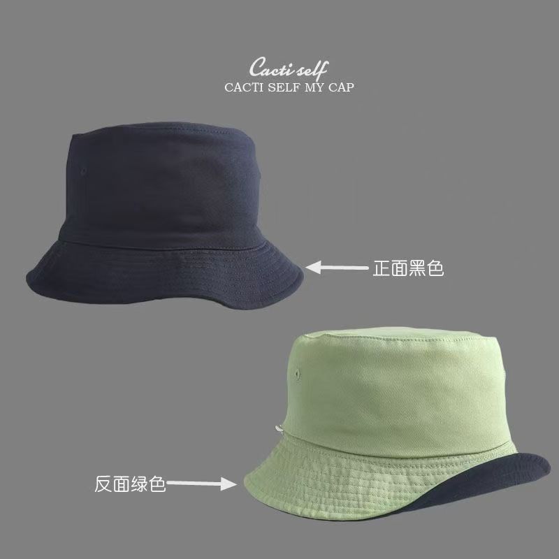 Big Size 65Cm Bucket Hat Enlarged Deepening Wome Big Head Double-Sided Fisherman Hat Men Large Size Large Tide Hip Hop Sun Hat