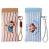 2Pcs Waterproof Self-closing Glasses Storage Bag Cartoon Portable Eyeglass Pouch  Female