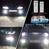 2 Stück 12000LM H7 H4 LED-Scheinwerfer H1 H8 H11 LED-Nebelscheinwerferlampe H16(JP) 9005 HB3 9006 HB4 9012 Hir2 LED DRL Auto Nebelscheinwerfer 6000K