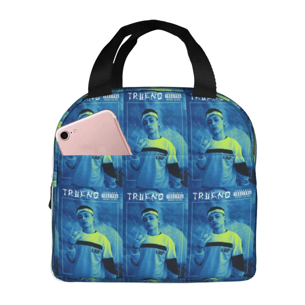 Funny Trueno Hip Hop Rapper Insulated Lunch Bag for Women Office Cooler Thermal Food Box Tote Portable Lunch Boxes Container