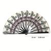 Money Fan Large Folding Hand for Night Club Kung Fu Festival