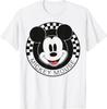 Disney Mickey And Friends Mickey Mouse Checkerboard Circle Short Sleeve T-Shirt