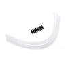 4pcs Silicone Milk Tube Hoses Replacement Pipe with 8pcs Connectors for Automatic Coffee Machine 4 X Transparent Hoses
