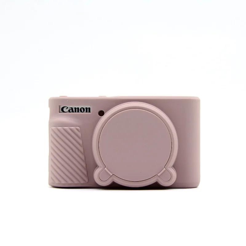 Soft Silicone Case Camera Bag Skin For Canon PowerShot SX730 SX740 SX740HS Rubber Camera Case Cover