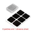 6 Pcs/set Rubber Bicycle Tire Repair Patches Special Leak-proof Explosion-proof Self Adhesive