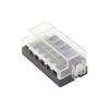 32V DC 4-Way Compact Fuse Box ( Single Side Entry Wiring )