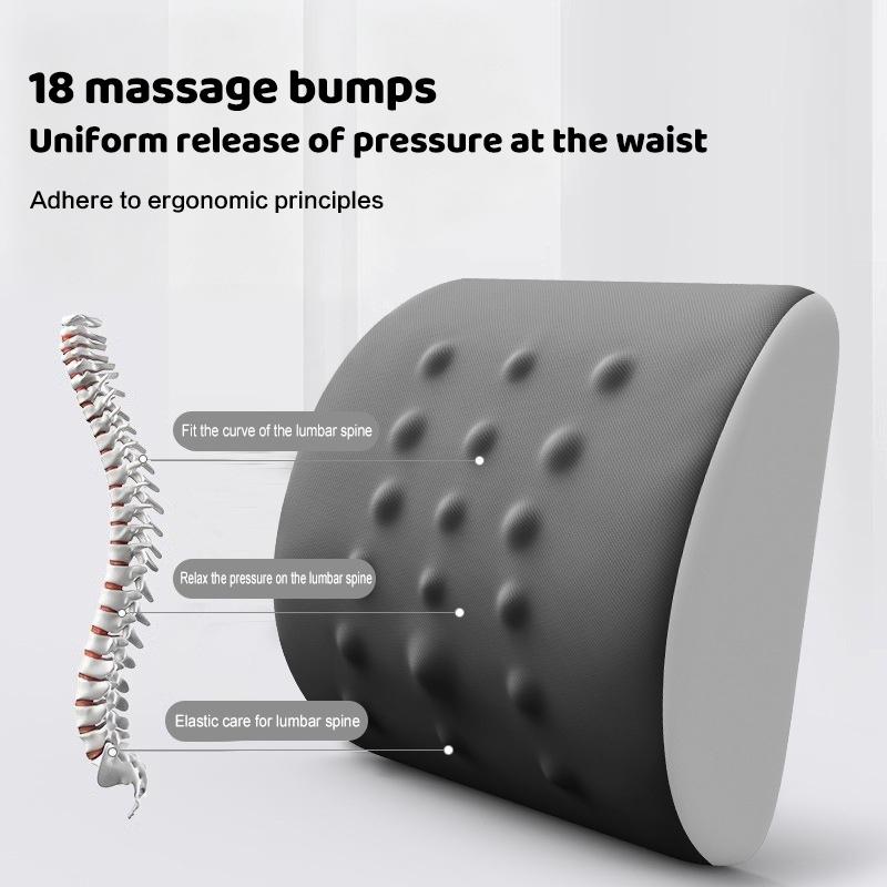 Memory Foam Lumbar Support Cushion For Chair Car Seat Office Home Ergonomically Designed Relieve Back Discomfort