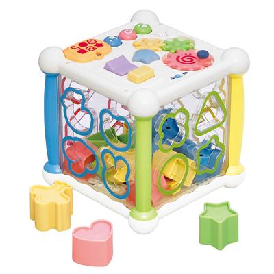 Toy Royal Educational Step Puzzle Box Pastel Colors Fun Learning Toys Color Play Mold Glowing Toy (Block Play/Box Play/Puzzle Play)