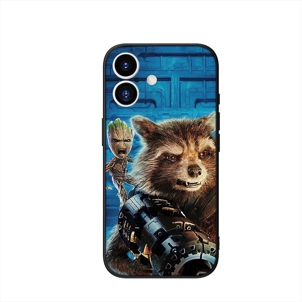 

Phone Cover for Apple iPhone 17 16 11 Pro XS Max 16E 6 7 8 Plus SE 2022 X XR 6S Air Case Marvel Guardians of the Galaxy Casing iPhone 16