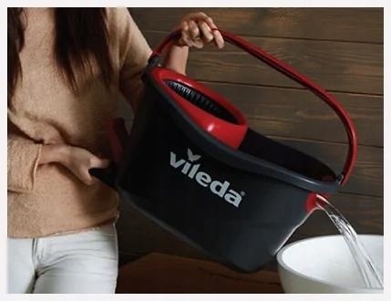 Vileda Spin Mop with Turbo Bucket for Quick Cleaning