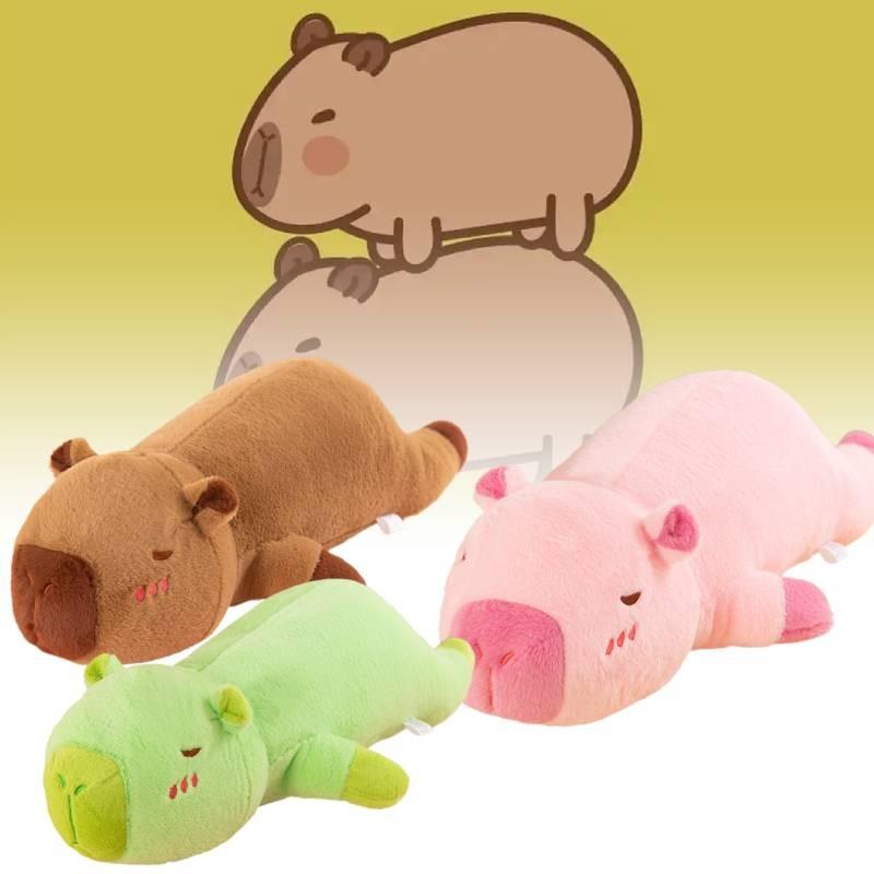 Capybara Toys Plush Cartoon Animals Children Birthday Gift Fill Pillow Doll