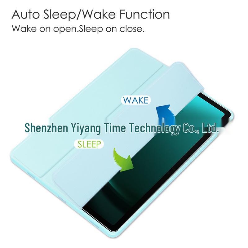 Capa Acrílica Tripla Dobrável Samsung Galaxy Tab S10+/S9 Plus/S9 FE+ para Uso Transfronteiriço