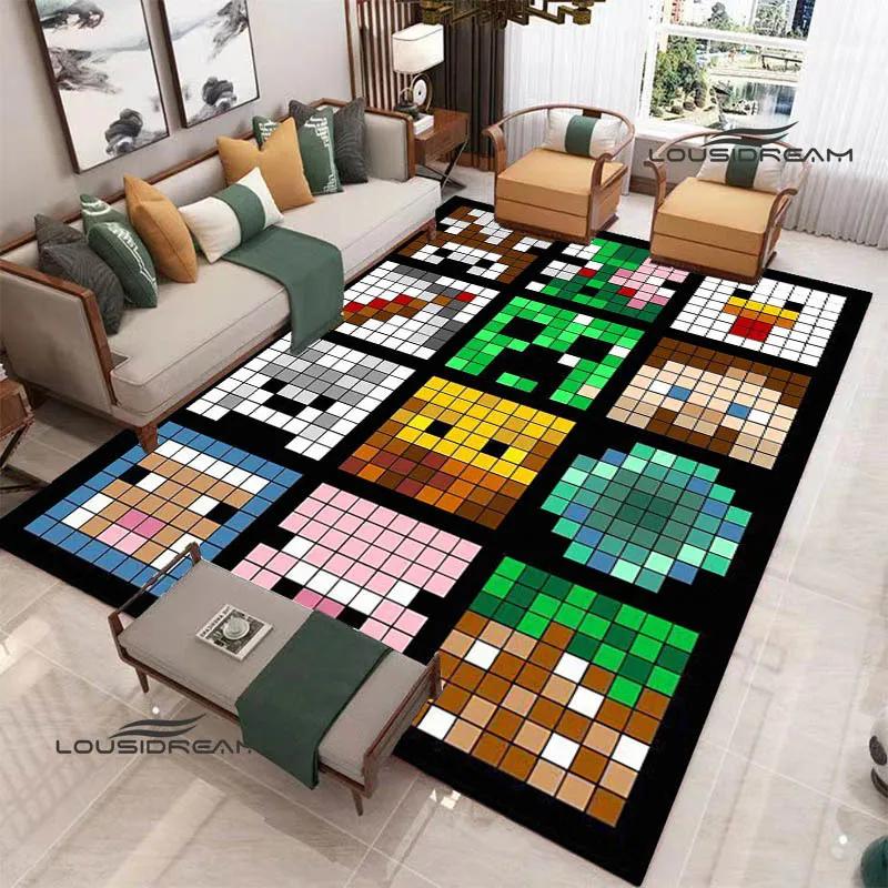 M-MINE Giochi Sandbox Tappeto Decorativo Antiscivolo Tappetino Yoga Tappeti per Soggiorno Tappeto da Zona Zerbino Decorazioni per Camera da Letto Regalo di Compleanno