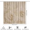 White Rose Print Shower Curtain With High-Quality Fabric For Bathroom Decor Perfect Gift Idea 175X203Cm69 X80InchAliexpress