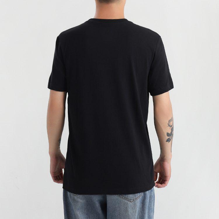 Nike Dri Fit NBA Jersey T Shirts Men's Black Crew Neck Moderate Straight Fit CK8800-010
