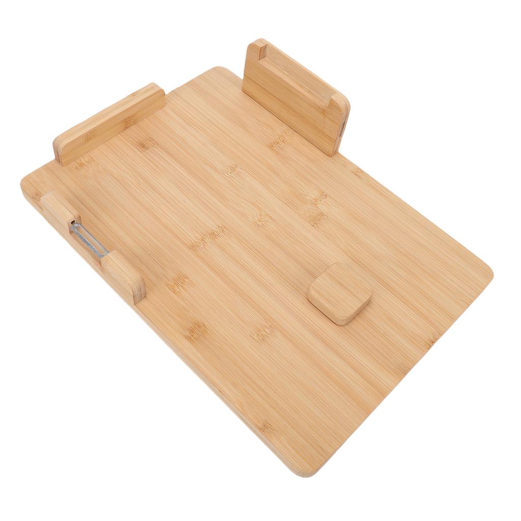 Tagliere Monomano in Legno di Bambù Strumento da Cucina Multifunzionale con Fermapane per Uso Domestico