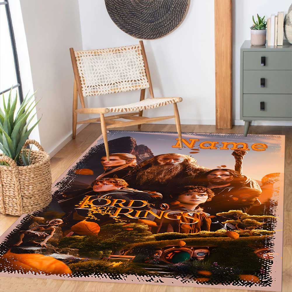 Warner Bros. Lavori (64) Personalizza il tuo tappeto con nome, cuscino per sedia da ufficio, regalo per camera da letto, soggiorno di casa.