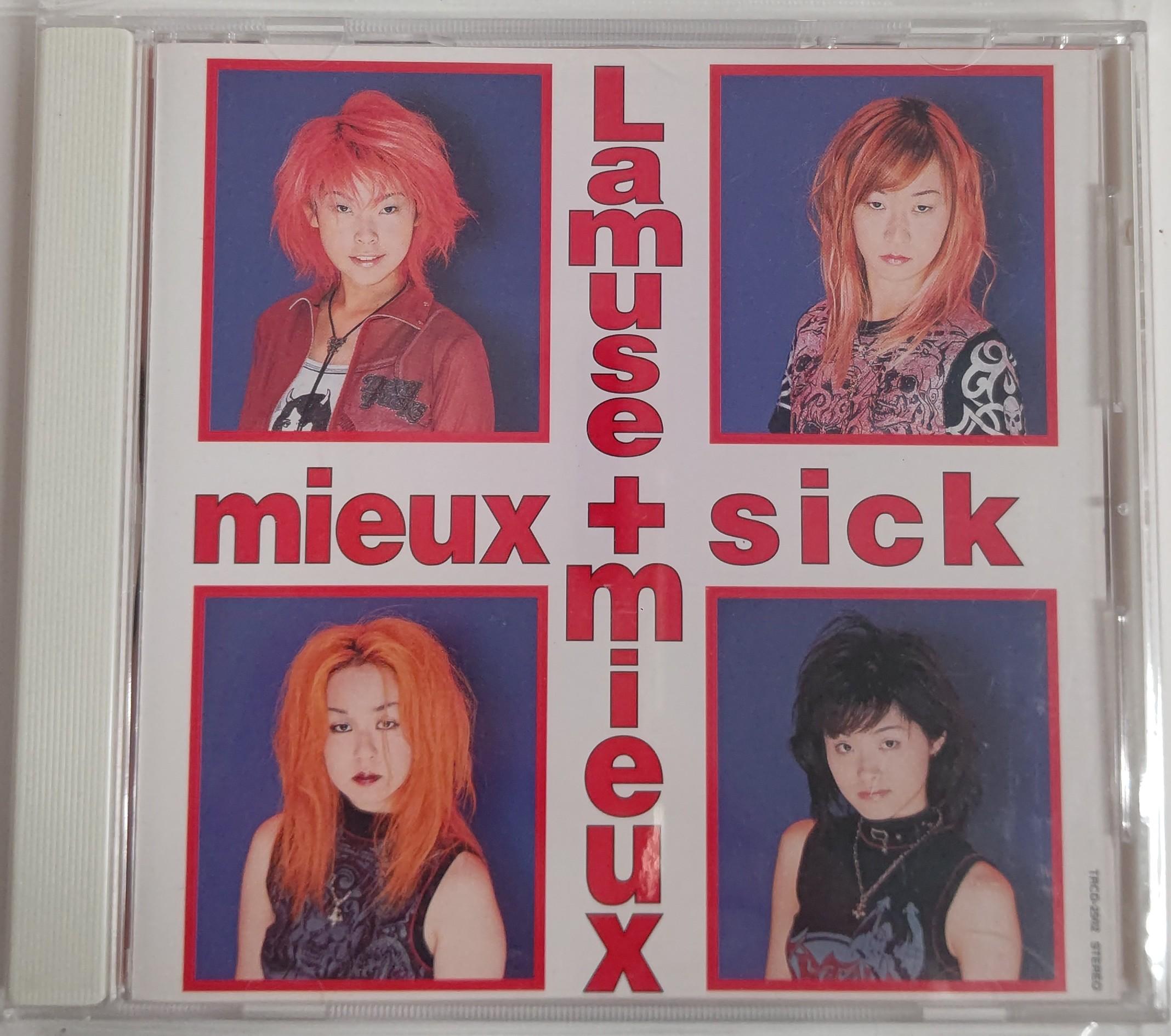 

CD LAMUSEMIEUX Lamusesick TRCD2502 TROUBADOUR MUSI 2000 Japan Obi Japanese PopRock Used