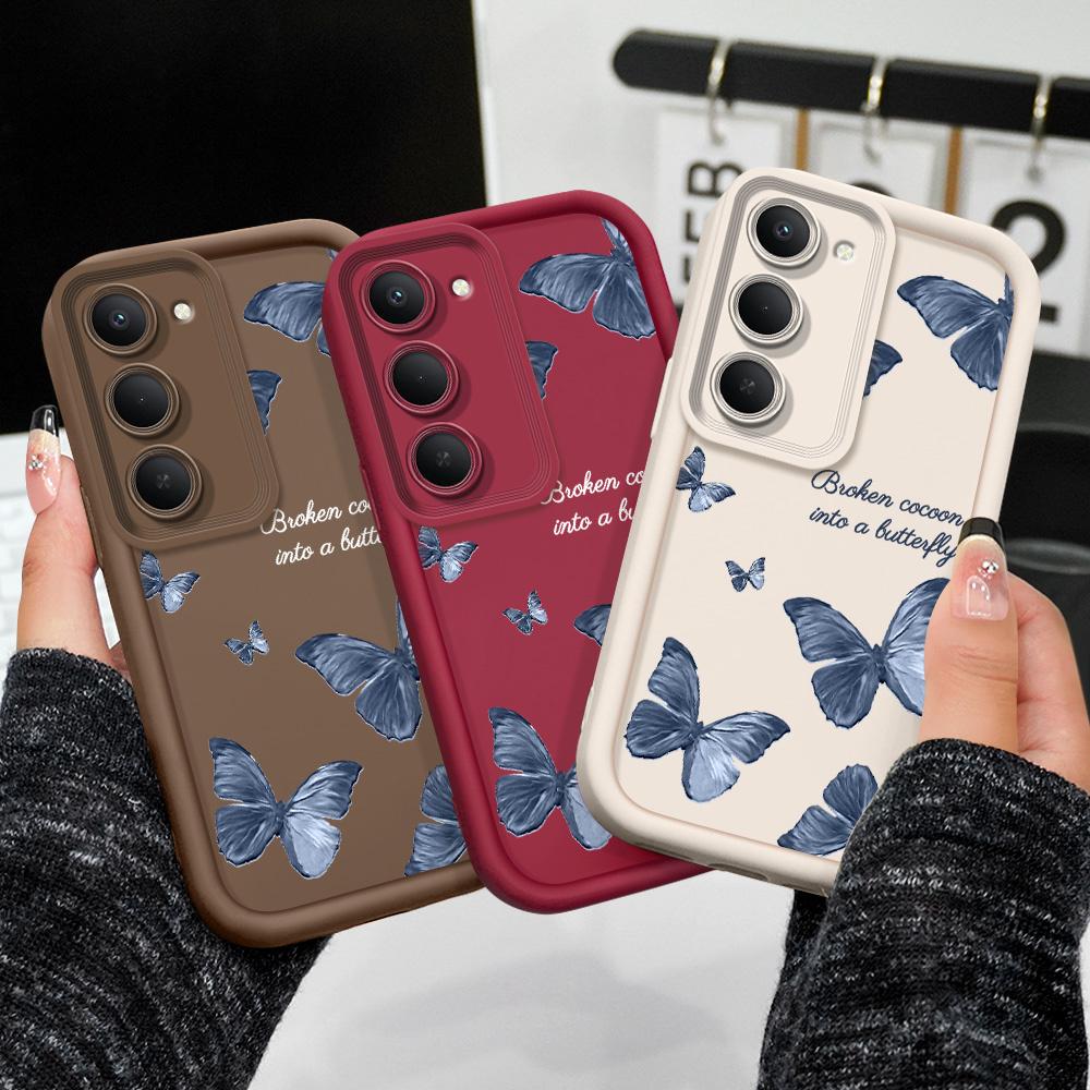 Flying Butterflies Phone Case For Xiaomi Redmi 15 15C 14C 13 13C 12 12C 10 10C A1 A2 A3 A5 Plus 4G 5G Staircase Soft Cover