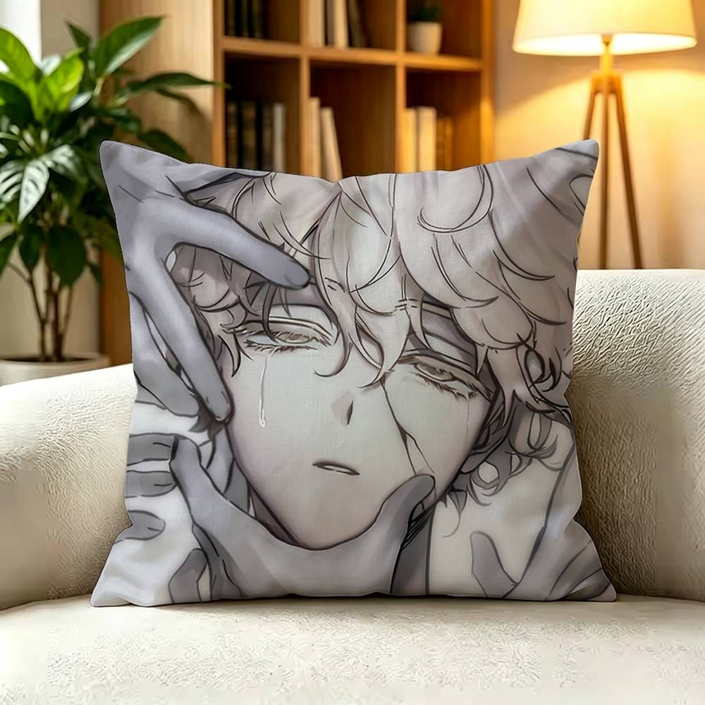 L-Luka Alien Stage Pillow Cover Sofa Cushion Cover Home Room Decoration Children Gift