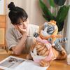 Kawaii Cat Plush Toys Lovely Kitty Turn To Flower Bread Toast Taiyaki Lion Dolls Stuffed Soft Pillow Great Birthday Gift