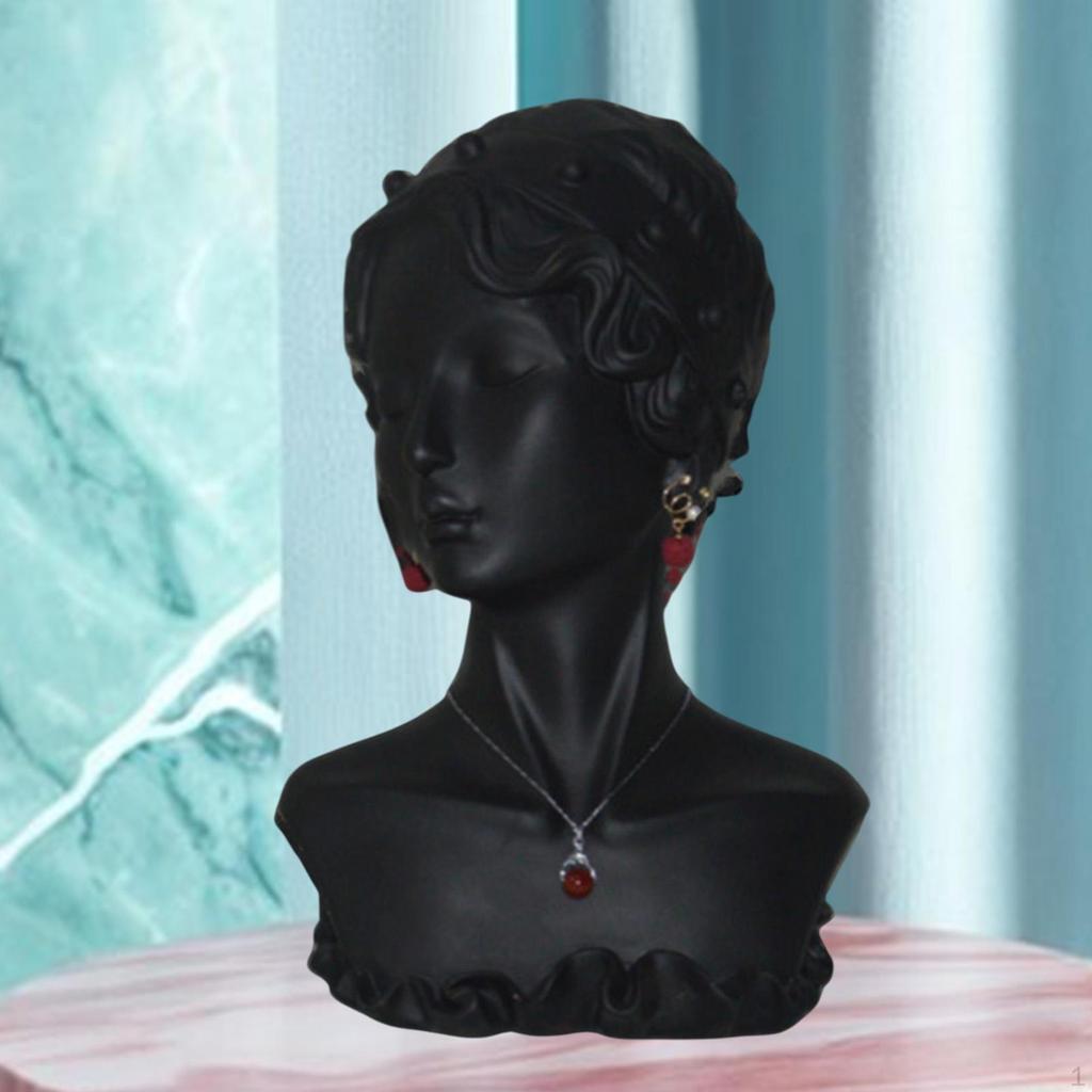 Jewelry Display Mannequin Earring Stand Multipurpose Earrings Rack Jewellery Holder for
