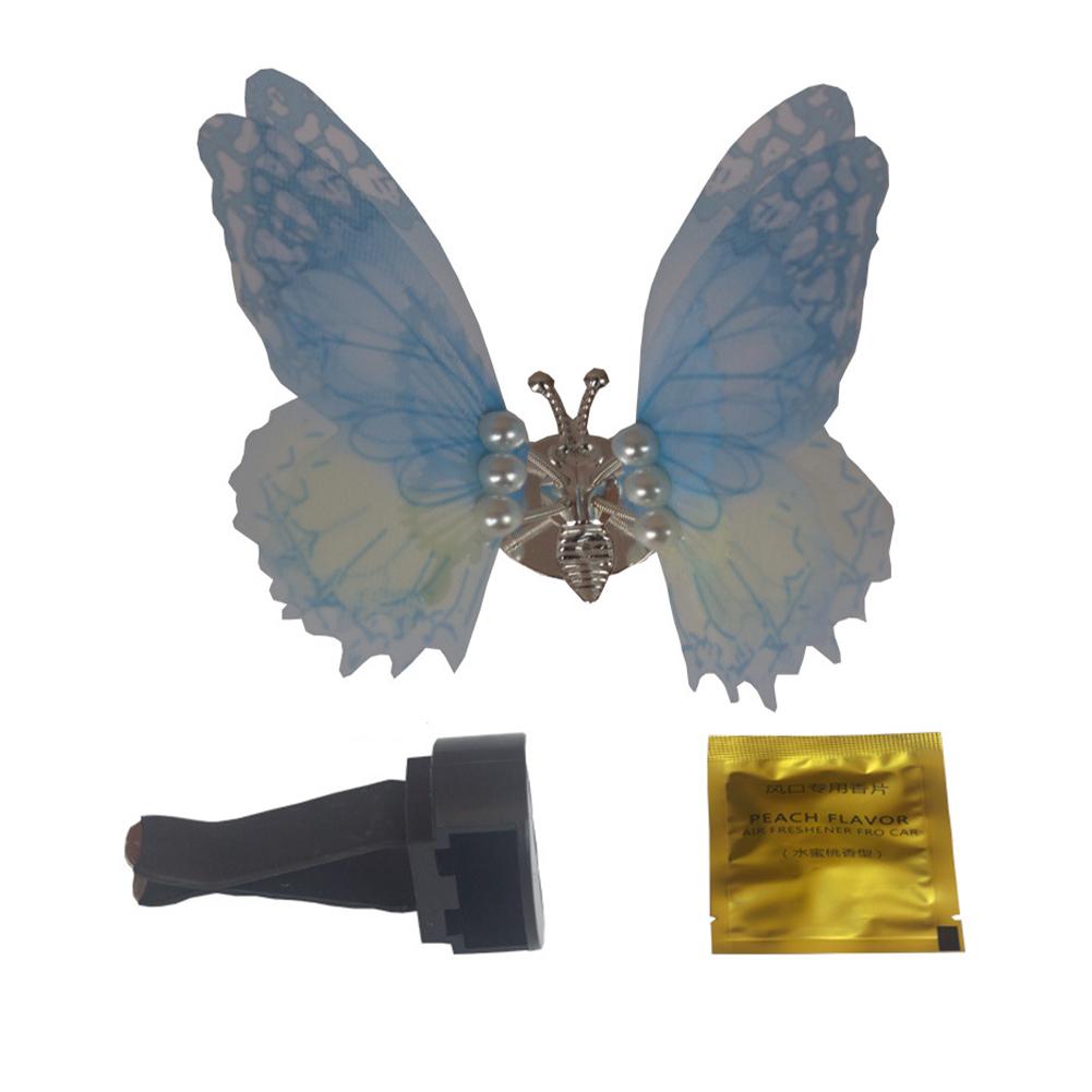 Crerative Moving Butterfly Car Air Outlet Perfume Decoration Clip Car Interior Aromatherapy Fresheners Diffuser Accessory