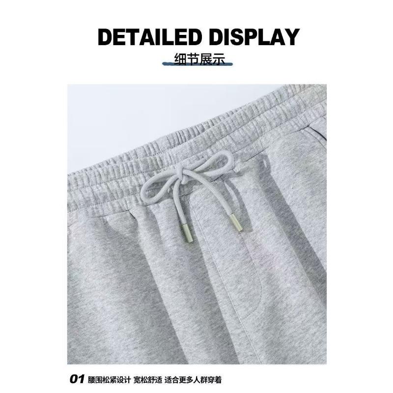 Sportlich Lässige Herren Herbst- und Winter-Samt Hohe Einfarbig Lockere und Vielseitige Warme Hose