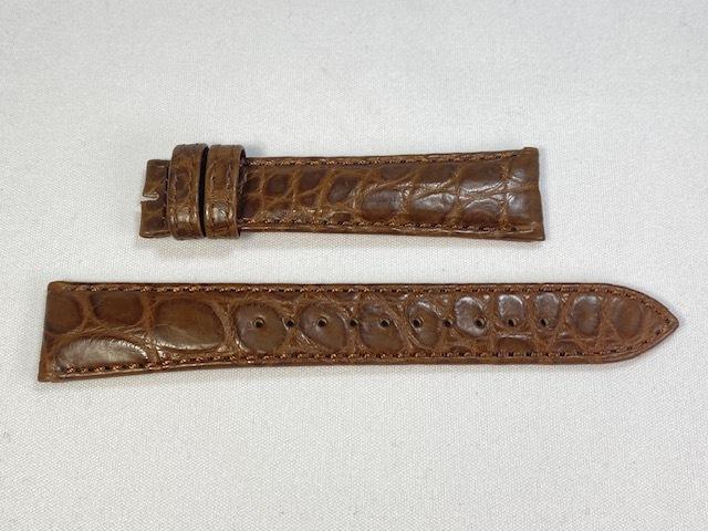 C03Y011J0 SEIKO Grand Seiko 19mm Leather Crocodile for and Other Models Strap, Brown, SBGW279G/ 9S64-00Z0