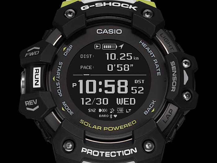 Casio G-SHOCK Men's Stainless Steel 200M Water Resistant Digital Shock Resistant Quartz Watch GBD-H1000-1A7